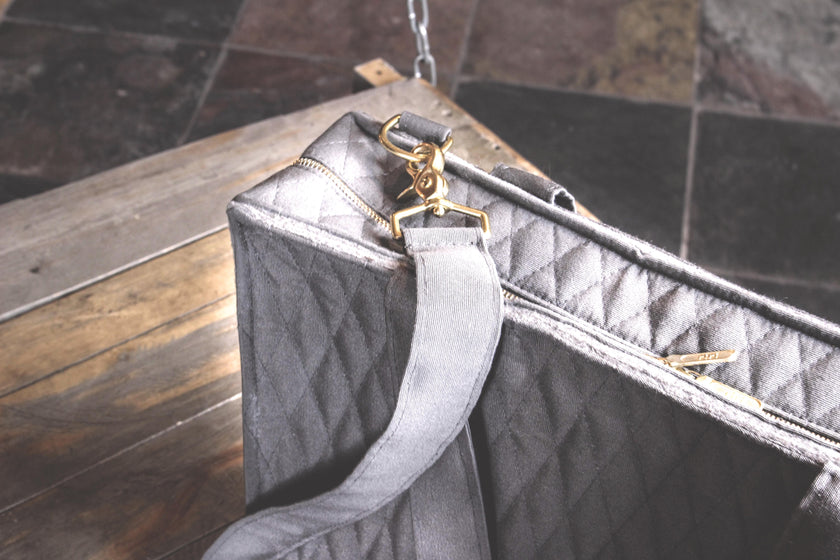 Verboten Evolution Canvas Felt Leather Messenger Business Bag
